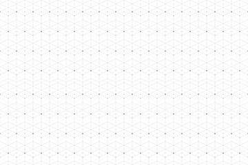 Poster - Geometric seamless pattern with connected lines and dots. Graphic background connectivity. Modern stylish polygonal backdrop communication compounds for your design. Lines plexus. Vector illustration.