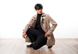 © luismolinero - Chinese handsome model man in studio
