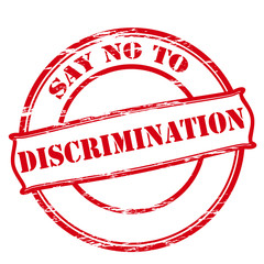 Sticker - Say no to discrimination