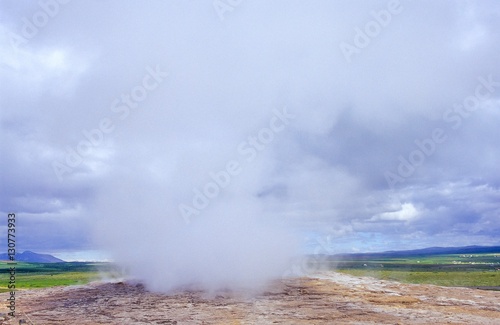 Grosser Geysir Stori Geysir Springquelle Kleiner Ausbruch Heisswassertal Haukadalur Sudurland Island Europa Buy This Stock Photo And Explore Similar Images At Adobe Stock Adobe Stock
