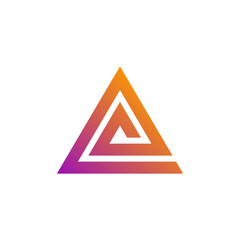 triangle logo template