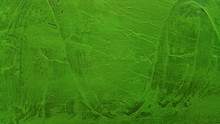 Texture With Green Paint