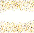 Gold stars Holiday background