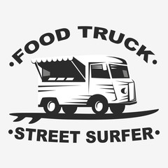 Food truck logo