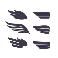 Poster - Decorative Isolated Wings