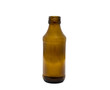 Beverage blank brown bottle made of glass