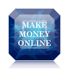 Sticker - Make money online icon