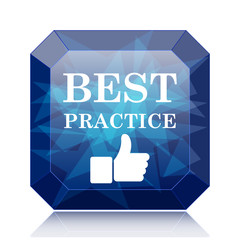 Canvas Print - Best practice icon