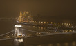 Budapest in the night, the Parliament and the Danube