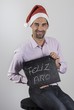 © Pepa Morente - Santa Claus con un mensaje Feliz Año