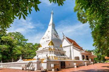 Canvas Print - Phra That Si Song Rak, old age buddhist religion temple in Loei