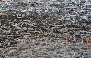 old concrete brick wall background, texture