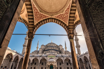 Wall Mural - The Blue Mosque Istanbul, Turkey. Sultanahmet Camii.