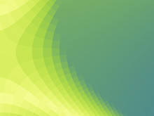 Green And Yellow Fractal Background With Hyperbola Curve And Pixelated Effect. Text Space. For Modern Business, Office, Industry, Technology, Computer Based Designs, Pamphlets, Leaflets, PC Background