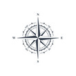 Compass sign, wind rose