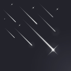 shooting stars light