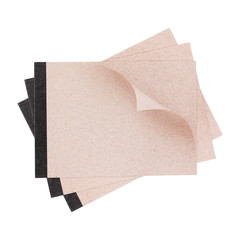 Poster - paper pad isolated on white