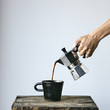 © Stephanie Salvatore - Pouring coffee