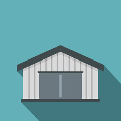 Poster - Garage icon. Flat illustration of garage vector icon for web