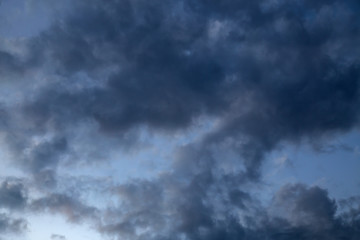Wall Mural - sunset sunrise clouds on sky, nature landscape background