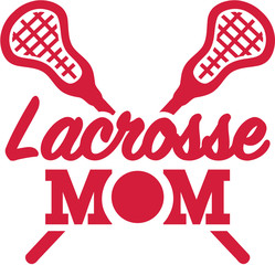 Sticker - Lacrosse Mom