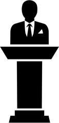 Poster - Mayor pictogram