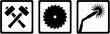 © Miceking - Metal worker welder icons