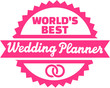 World's best wedding planner button