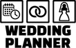 Wedding planner icons