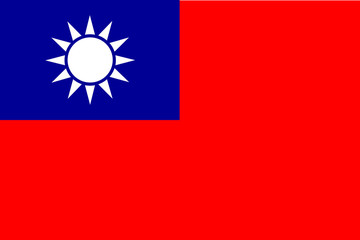 taiwan flag, flag of the republic of china, 青天白日滿地紅, national flag of taiwan
