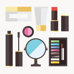 Sticker - Beauty cosmetic icons