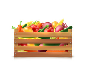 Sticker - Vegetables Harvest Template 