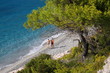 Milia beach, Skopelos island, Sporades island, Greek island, Thessaly, Aegean Sea, Greece 