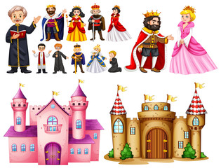 Poster - Royal palace and different characters