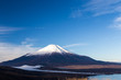 © e185rpm - Mt.Fuji and Lake Yamanakako. Shot in the early morning..The shooting location is Lake Yamanakako, Yamanashi prefecture Japan.