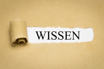 Canvas Print - Wissen