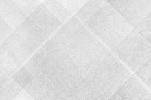 White Background Paper With Gray Textured Abstract Pattern Of Geometric Angles And Lines In Diamond Block Shapes
