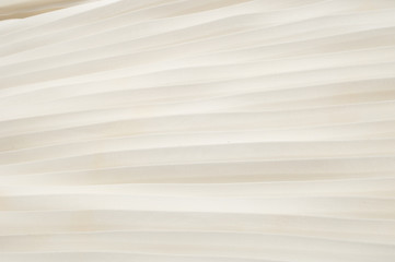 white pleated fabric texture