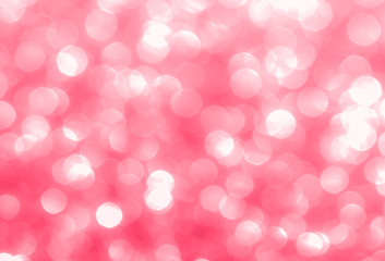 Wall Mural - pink abstract background with bokeh
