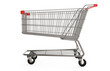 © Thomas Söllner - Einkaufswagen auf weißen Hintergrund 3D rendering