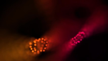 Poster - Glowing abstract motion background, drifting through.