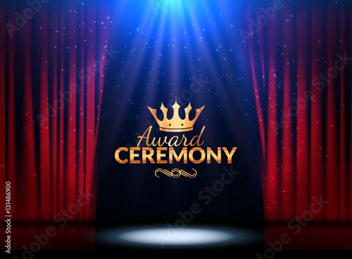 Fotomural Award ceremony design template