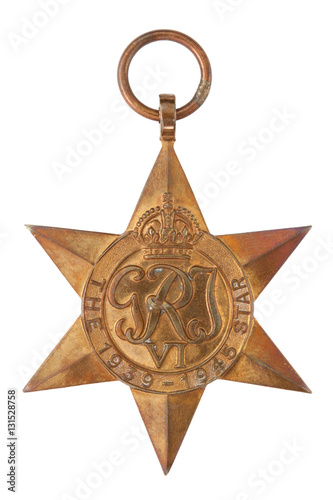 Poster The 1939-1945 Star Second World War Medal