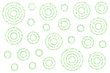 Watercolor abstract circles pattern.