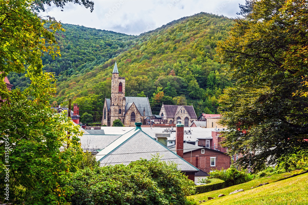 Scenic Jim Thorpe Pennsylvania