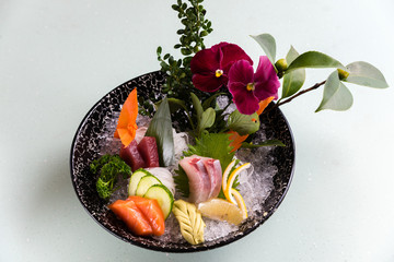 Wall Mural - Japanese sashimi