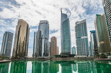 Jumeirah Lakes Towers In Dubai, United Arab Emirates