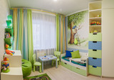 Fototapeta Zwierzęta - interior of kids playing room