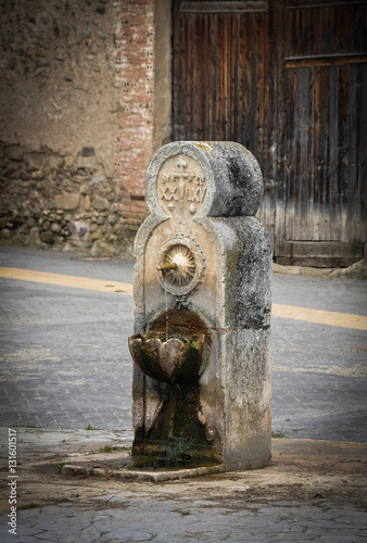 Fotografie, Obraz The Pilgrimage Road to Santiago, Redecilla del Camino, Spain