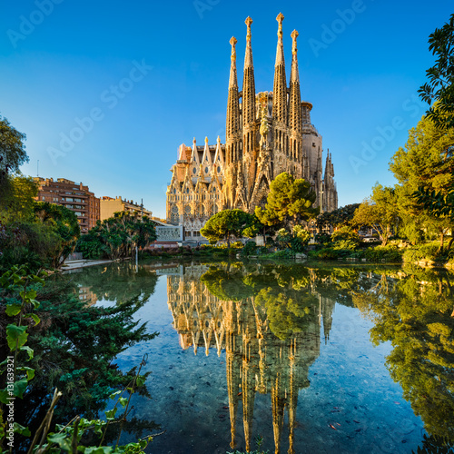 Dekoracja na wymiar  sagrada-familia-w-barcelonie-hiszpania
